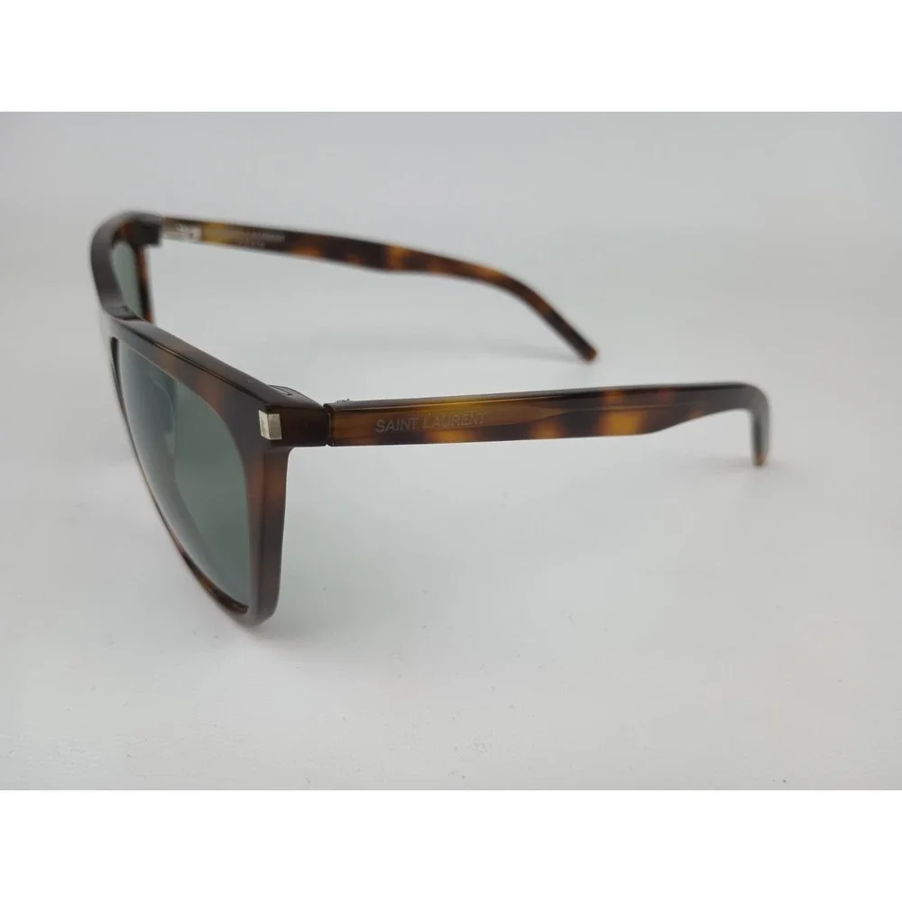 Saint Laurent Women's Havana Brown Green Lenses Sunglasses SL526 002 - Picture 3 of 7